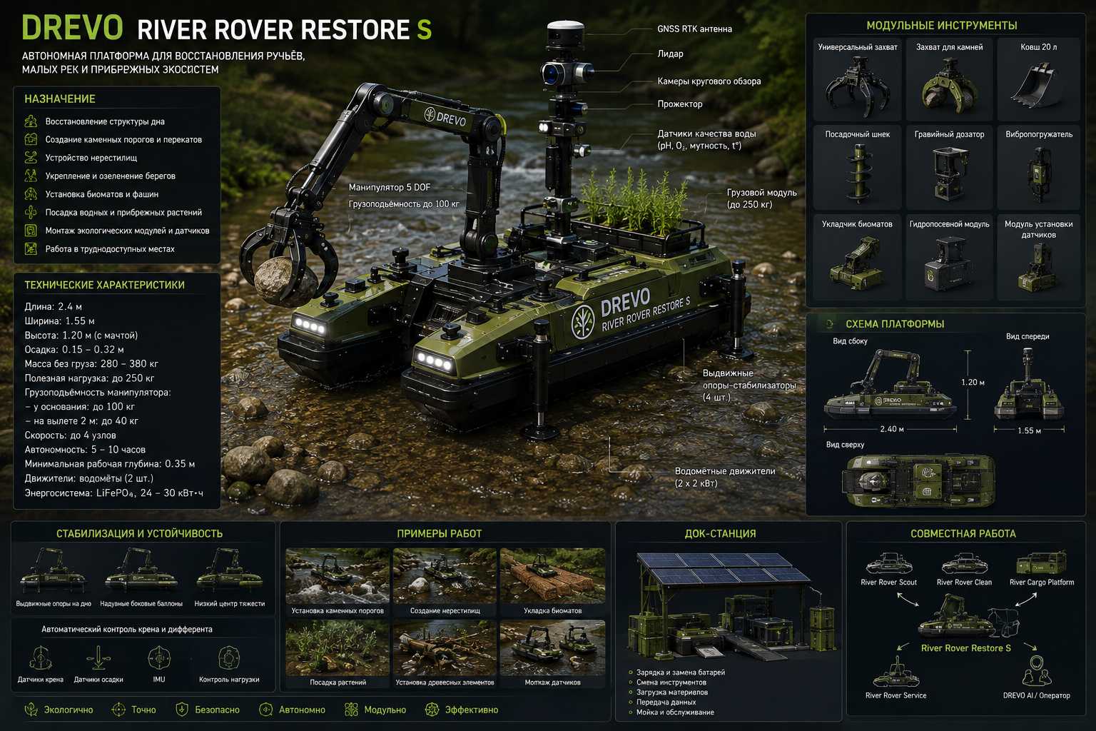 DREVO River Rover Restore S
