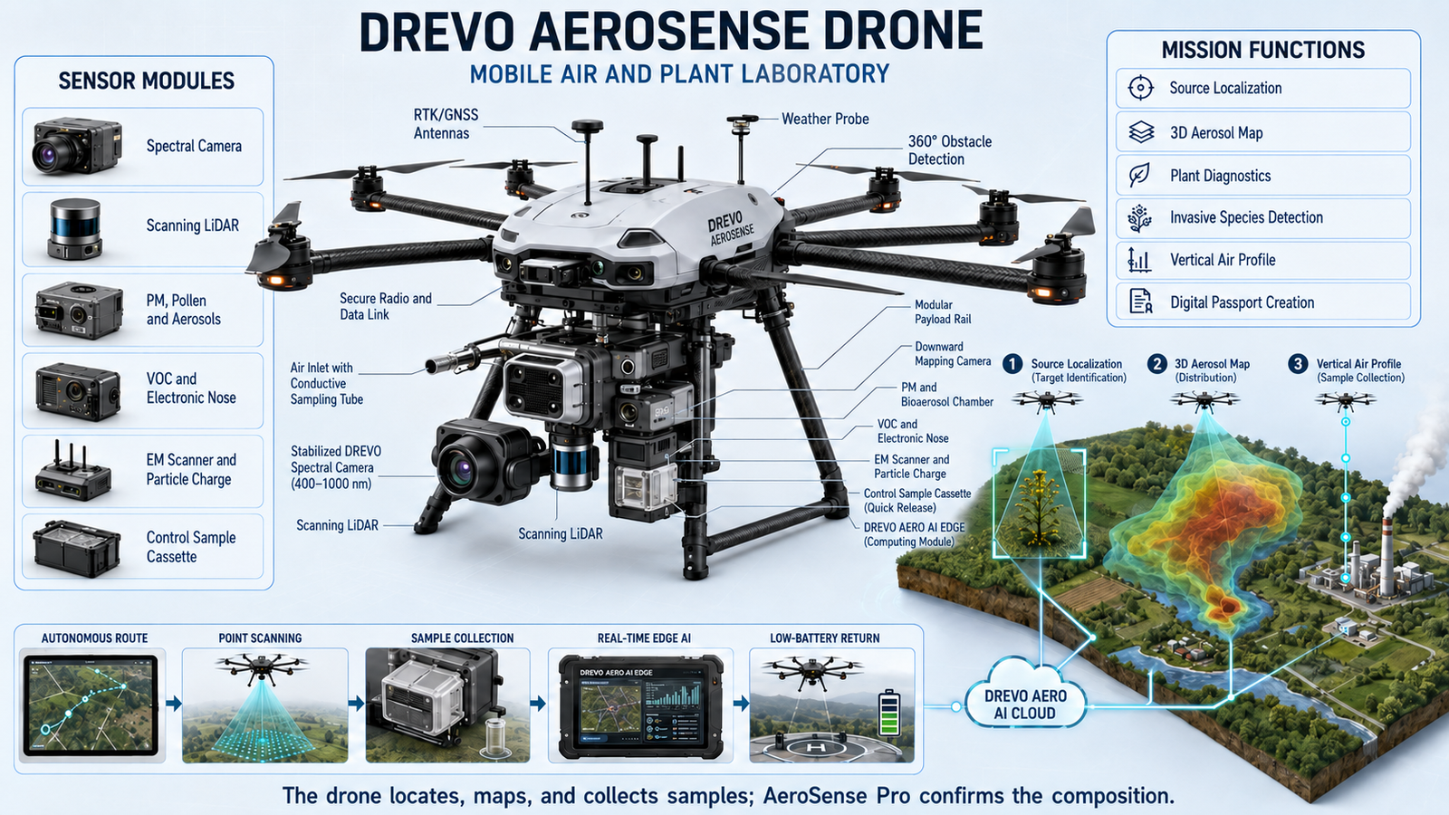 DREVO AeroSense Drone